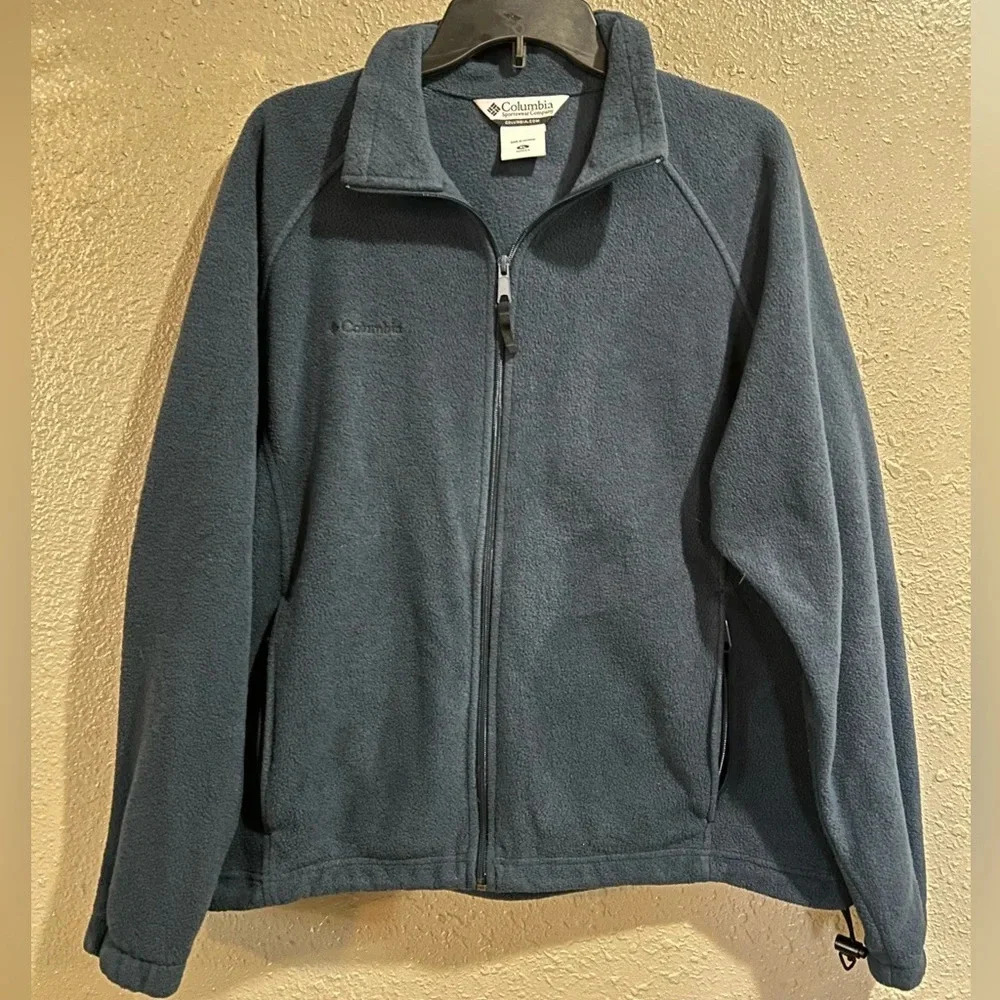 WOMENS COLUMBIA SPORT FULL ZIP FLEECE JACKET SZ XL